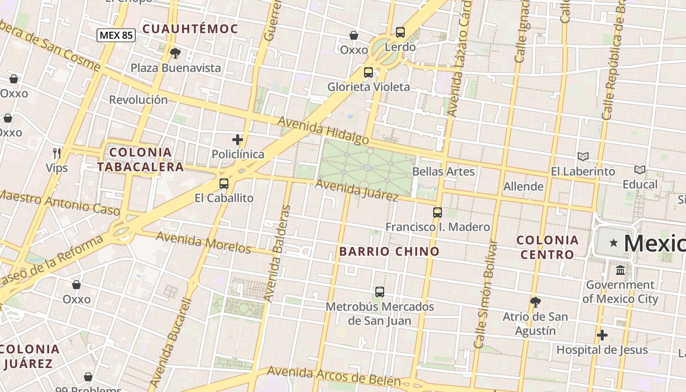 map